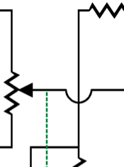 Note the wire cross indication, that is what I want to happen automatically.